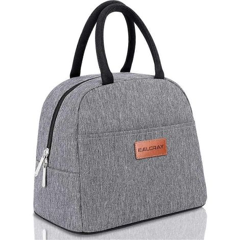 Sac à lunch isotherme réutilisable pour femmes et hommes, idéal pour le travail, les pique-niques ou les voyages. Parfait pour le travail, les pique-niques ou les voyages. (1/5)