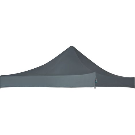 VONROC Couverture supérieure – pour tente de réception Premium PT501XX Gris (1/3)