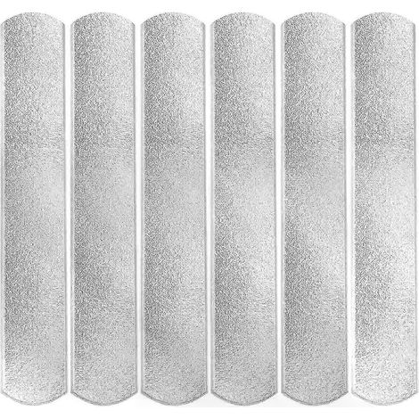 Lot de 6 plaques lestées en acier pour musculation, compatible avec gilet, sac à dos de course à pied - JXLGV (1/5)