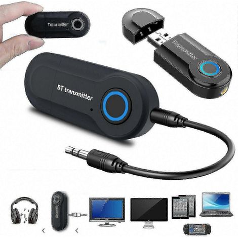 Adaptateur Bluetooth sans fil pour TV, casque audio streaming, récepteur stéréo, compatible téléviseurs, latence réduite, connexion rapide, usage domestique (1/5)