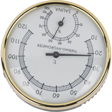 Thermomètre et hygromètre de sauna, hygromètre numérique 2 en 1 pour atelier, salle de bureau, maison (1/3)