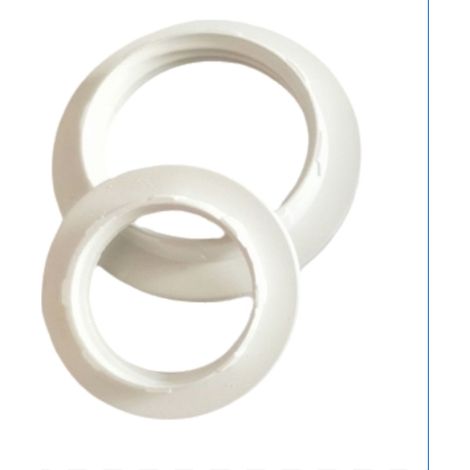 Anneau Réducteur E27 - Adaptateur Pour Abat-Jour - Fixation Lampe À Vis - Diamètre Extérieur 42 mm - Lot De 4 (1/5)