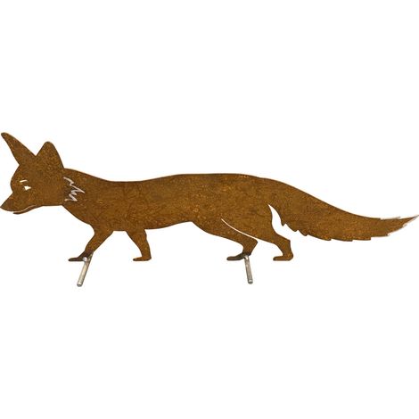 Rost Deko Reineke Fuchs - Edle Handwerkskunst für Garten und Terrasse
