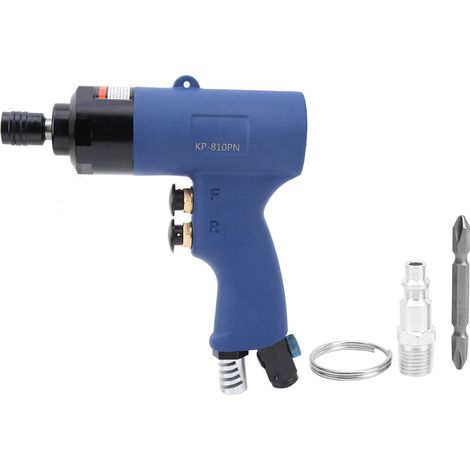 Tournevis pneumatique professionnel puissant KP‑810PNUS pour impact et taraudage, outil industriel avec connecteur. (1/5)