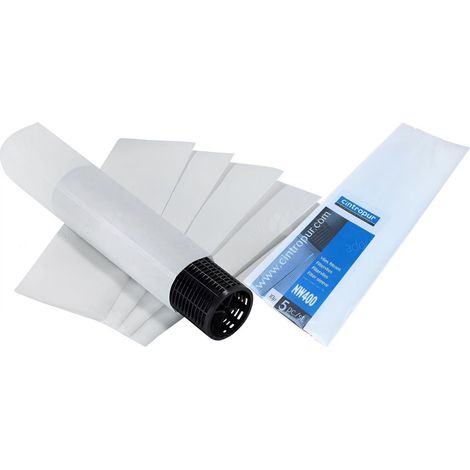 Cintropur – Tamis filtrant 10 microns pour filtre anti boue – Polyester pour filtration efficace – Élimine sable, boue et algues – Sachet de 5 pièces