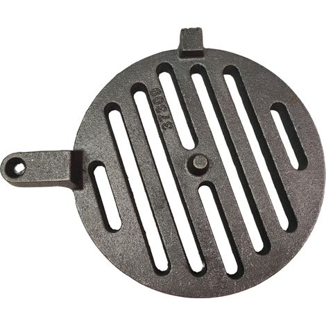 Grille à cendres pour poêles à cheminée Typ 19882 de Wamsler - fonte - dimensions d'encastrement parfaitement adaptées
