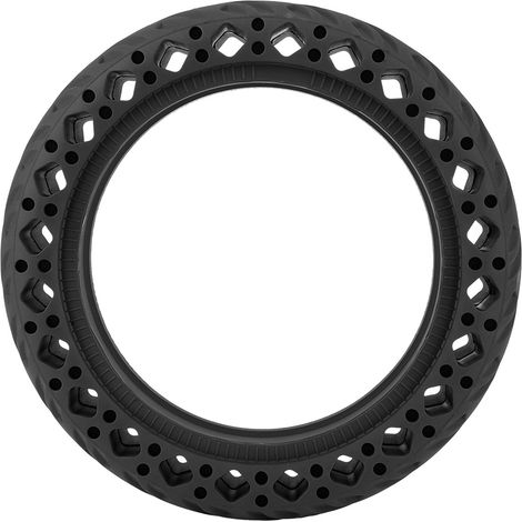Pneu prismatique en caoutchouc 8,5 pouces anti-crevaison à absorption des chocs pour trottinette électrique Xiaomi M365 Accessoire (Noir) (1/5)
