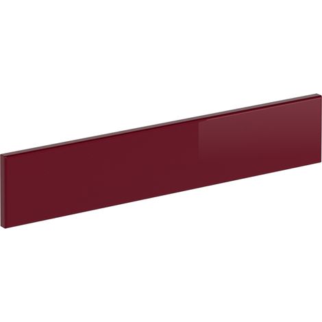 Façade de cuisine R-Line, Rouge brillant, 59.6x11.2cm façade de meuble pour meuble d’encastrement de four, Vicco (1/5)