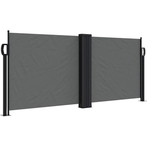Maison Exclusive - Auvent latéral rétractable anthracite 100x600 cm