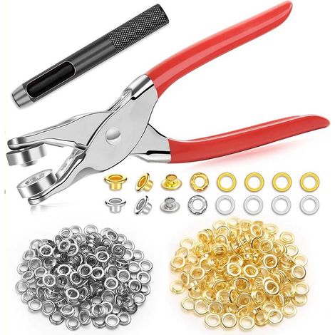 Este kit de herramientas para perforar es adecuado para cuero, telas, cinturones, equipos de camping, sombrillas y mucho más. (1/5)