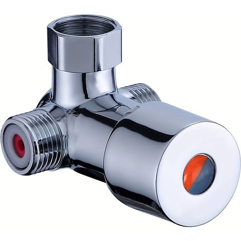 AUTRUCKER Hot/Cold Water Mixer Tap, Thermostatic Mixer Tap, Thermostatic Mixer Tap, Mixer Tap, Sensor Tap (1/5)