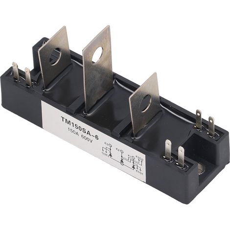 Silizium-Thyristormodul 600V 150A, elektronische Gleichrichterkomponente für Inverter-Schweißgeräte, gesteuerter Halbleiter, Ersatzteil. (1/5)