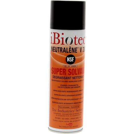 Dégraissant Multifonctions Neutralene V200 en Aérosol de 400mL