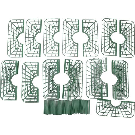 Soporte desmontable, impermeable y reutilizable de PP para el cultivo de fresas, apto para plantar en tierra y macetas de interior. (1/5)