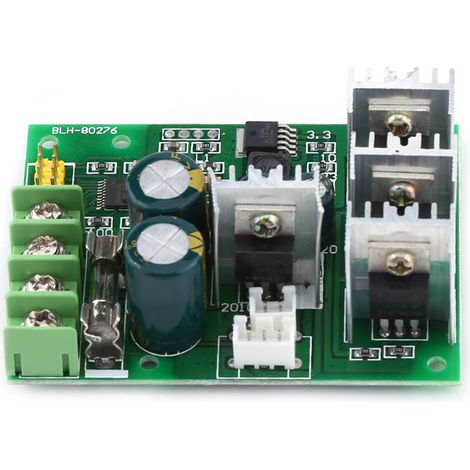Drehzahlregler für Motoren (6–60 V DC, 30 A) mit Digitalanzeige (1/5)