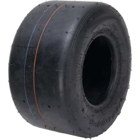Pneu slick tubeless 10x4.50-5 caoutchouc 4 plis – Anti-crevaison racing drift trike et go kart, roue (1/5)