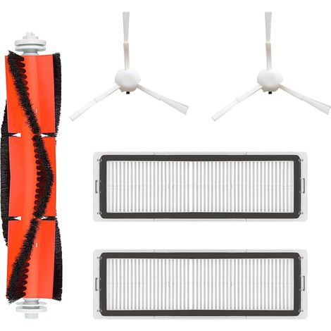 Pièces Xiaomi Mijia 1C et Dreame F9 – Kit de remplacement avec brosses principales et latérales (1/5)