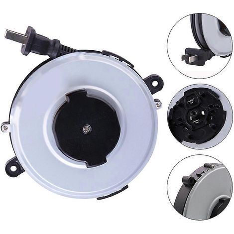 1.8M puissance Reel câble 220V/50Hz, automatique Retractable puissance Cordon pour Commercial Use US fiche (1/4)