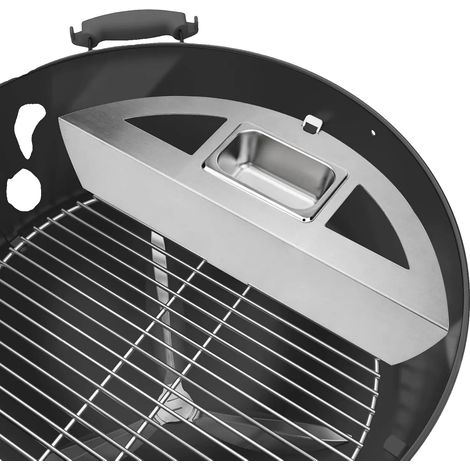 Kit para ahumar barbacoa, 67 cm, acero inoxidable, 1,54 kg, certificado FCM, compatible con parrillas de 67 cm. (1/5)