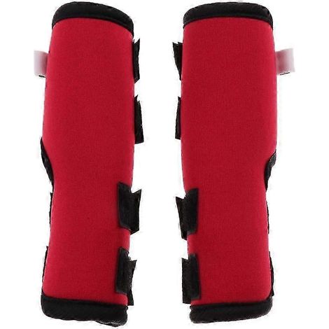 Coussinets de protection en néoprène pour pattes de chien, attelle articulaire pour chien-Red M (1/5)