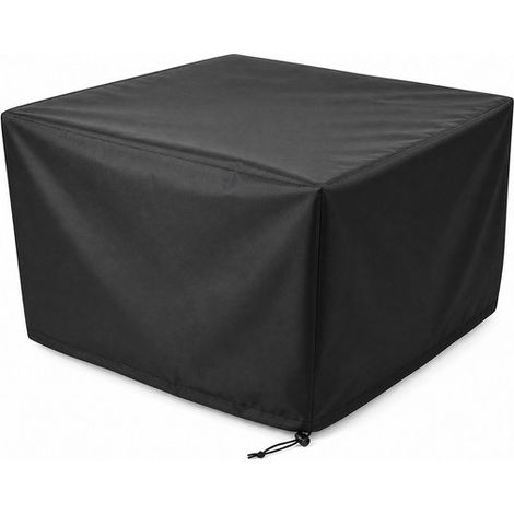 Housse de protection pour meubles de jardin 120 x 120 x 74 cm, tissu Oxford 210D imperméable, pour table et chaises (1/5)