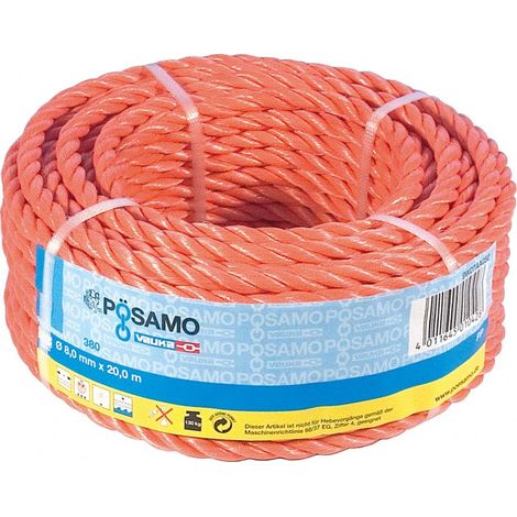 Polipropilene Corda Arancione 12 Millimetri Sb-20M (A 5)