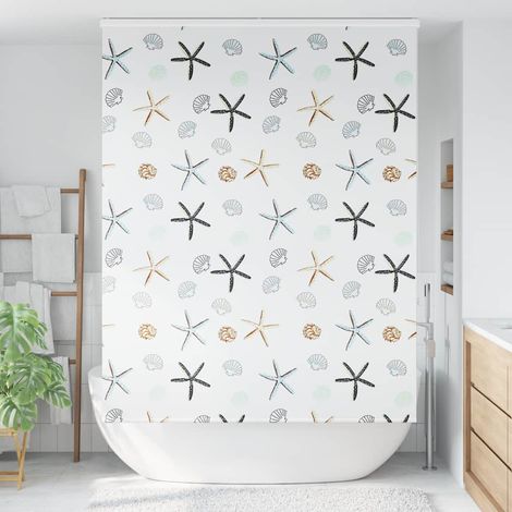 Store enrouleur de douche avec cassette largeur du tissu 156 cm (1/5)
