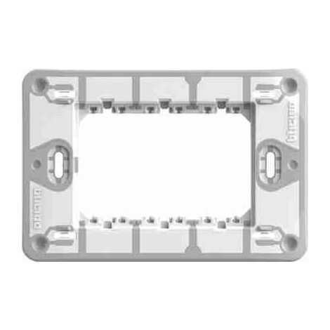 BTIJ4703 Supporto 3 moduli - fissaggio con viti