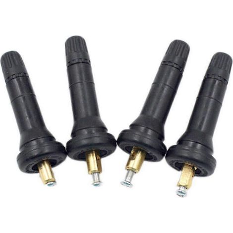 2024 4 pièces Capteur de pression des pneus TPMS, embout de valve pour