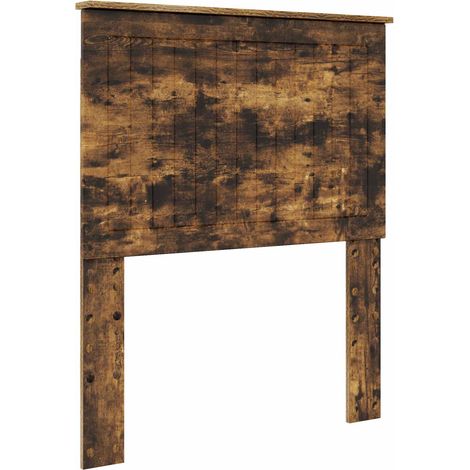 Maison Exclusive - Testiera con testiera Rovere fumé 80 cm Legno multistrato (1/5)
