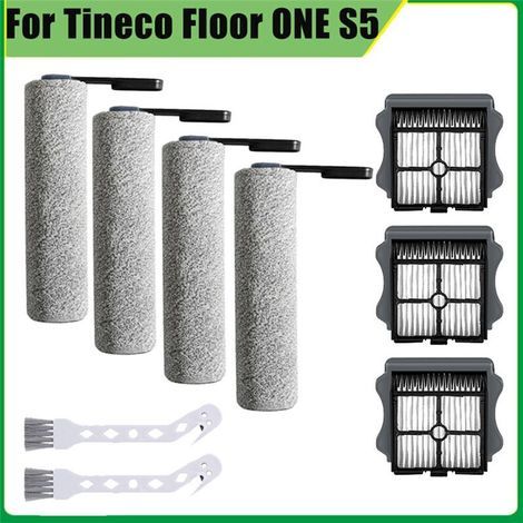 Accessoires de Rechange pour Brosse à Rouleau et Filtre pour Stretch Floor ONE S5 Autolaveuse (1/2)