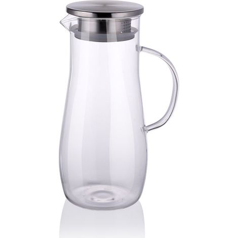 Alpina - Jarra de vidrio borosilicato con asa 1,4 l (1/5)