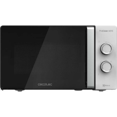 Cecotec Forno a Microonde ProClean 401 da 23 Litri, 700 W, con rivestimento Ready2Clean per una migliore pulizia, tecnologia 3DWave, Design elegante con porta FullCrystal