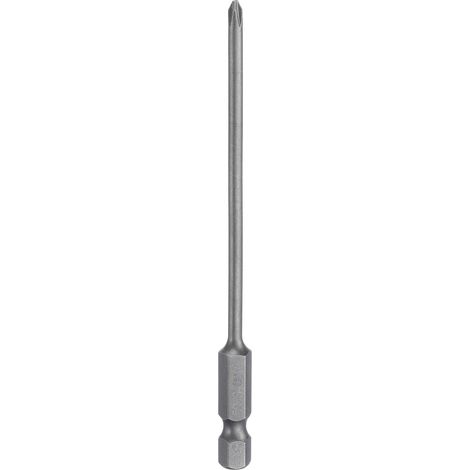 Embout De Tournevis Cruciforme 1 Ph1 4" (100mm) Long en Acier S2 (1/5)