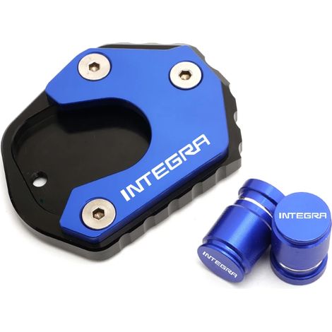 (1 jeu bleu) Béquille latérale CNC neuve 2023, compatible avec HONDA NM-4 Integra 750 Integra 750 2014-2015 maxpower (1/4)