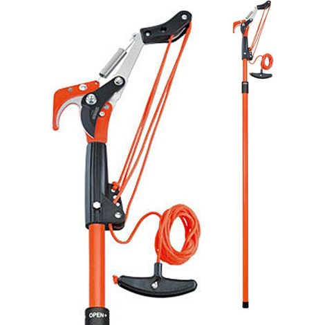 Stocker Gartenschere mit Teleskopstiel 144 - 255 cm (1/2)