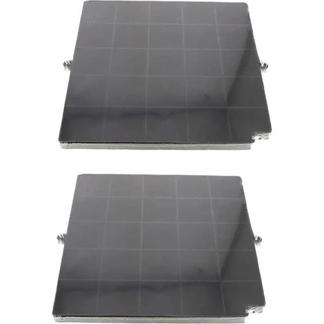 Lot de deux filtre à charbon AIRFORCE FC120 AFFCAF16CS 260X256X17 mm