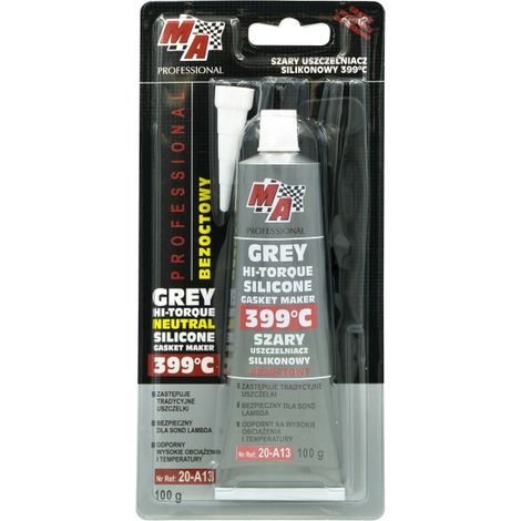 MY CAR MASTIC SILICONE 100G GRIS DE -54°C À 399°C / MA PROFESSIONAL