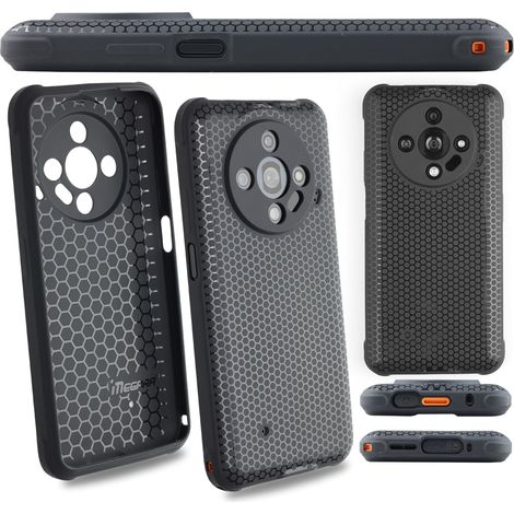 Étui pour fer à repasser Hammer Iron 6 - 6.56 en silicone mat noir TPU avec protection pour appareil photo (1/5)