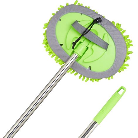 Brosse de lavage de voiture avec manche télescopique (1/5)