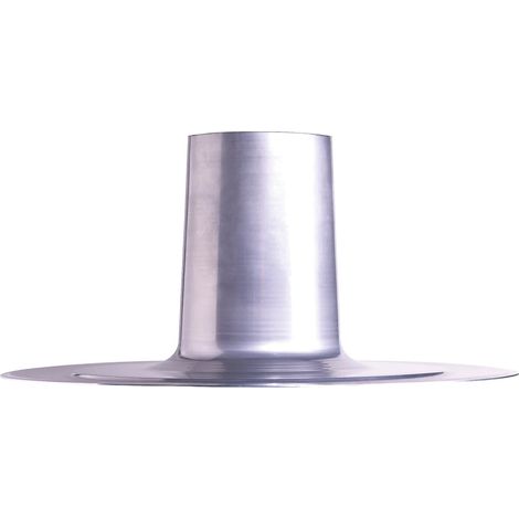 Helios FDP 125 Teja de aluminio para cubierta plana DN 125 mm para sombrerete DH 125, 02013