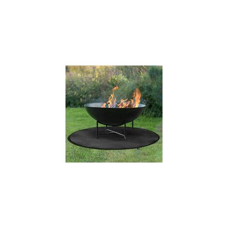 Tapis De Grill - Tapis Barbecue Réutilisable Double Face En Silicone Résistant Au Feu - Protection Sol Pour Barbecue Et Camping - 81 Cm