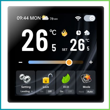 THERMOSTAT NICE SMART WiFi INTELLIGENTER REGLER FÜR FUSSBODENHEIZUNG