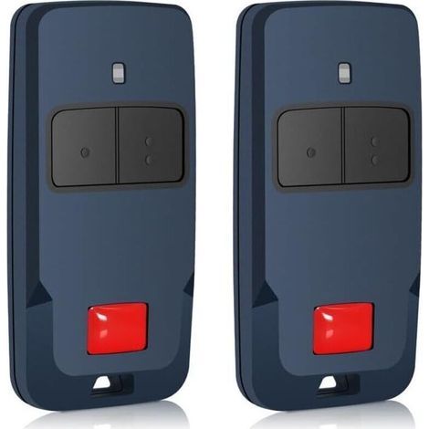 Lot de 2 télécommandes 433 MHz pour Mitto COOL C2,Mitto 2 Mitto 2A, Mitto B RCB 02, TRC1, TRC2, TRC3, Rolling Code - 2 canaux (1/5)