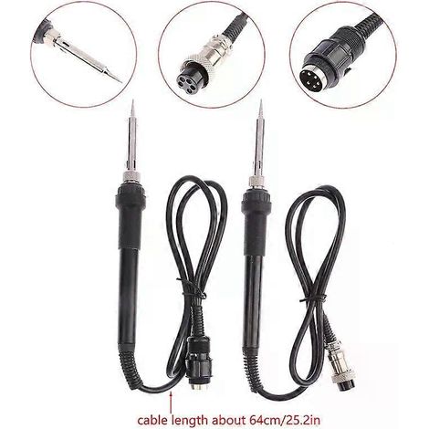 Elektrische Lötstation Peace936, 5-polig, 50 W, 24 V, Ersatz- und Reparaturwerkzeug, hochwertiges DIY-Lötset – JXLGV (1/4)