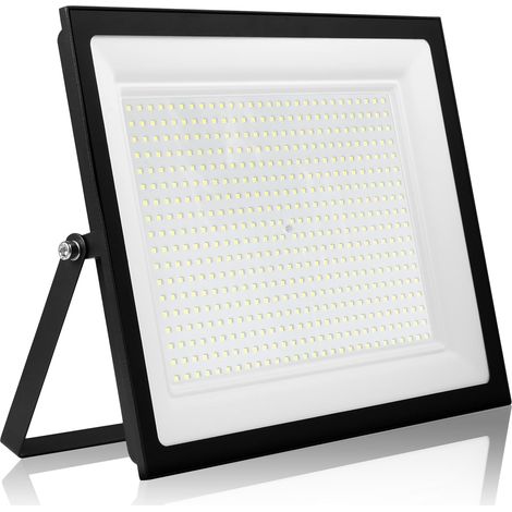 500W Projecteur LED d'extérieur, éclairage de sécurité LED d'extérieur 3000K, IP66, éclairage blanc lumière du jour pour entrepôt, aire de jeux, arrière-cour et parc (500W, 3000K) (1/5)