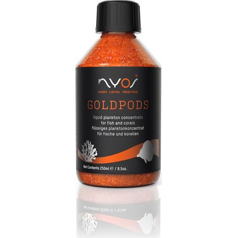 Nyos Goldpods 250 ml - concentrato liquido di zooplancton estratto dalle acque del mare Artico