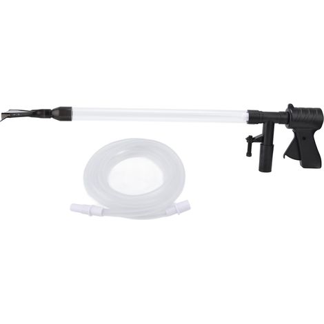 Nettoyeur de gravier multifonction pour aquarium, changeur d'eau, nettoyeur de sable pour aquarium avec tuyau (1/5)
