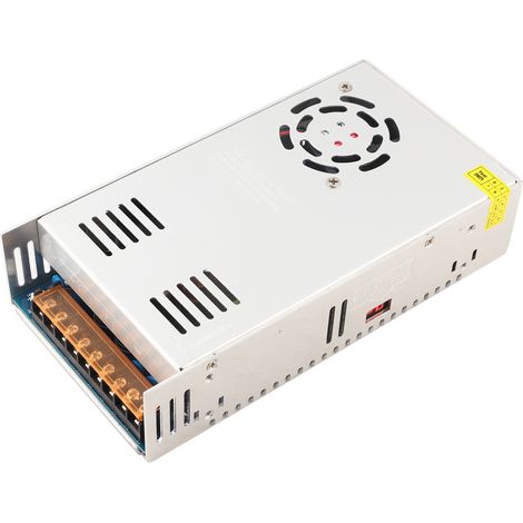 Schaltnetzteil-Treiberadapter aus Aluminiumlegierung, DC24V LED-Bildschirmstreifenbeleuchtung für 3D-Drucker (S-600-24 (24V 25A 600W) AC110/220V±15%) (1/5)