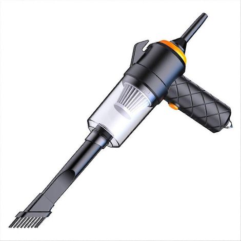 Aspirateur balai sans fil 6-en-1 pour voiture, nettoyeur portatif puissant, compact et léger, idéal pour intérieur et auto, accessoires inclus. (1/5)